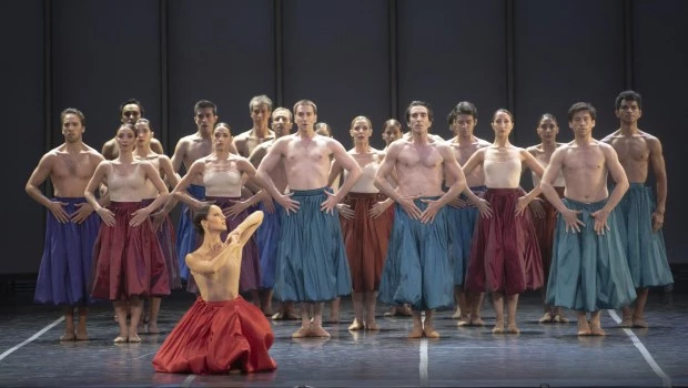 El Ballet Estable brilló con todas sus figuras. (Foto gentileza A. Colombaroli)