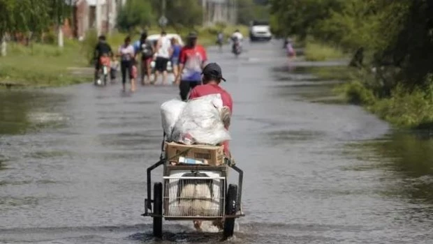 Temporal en Rosario: en una noche cayó más agua que el promedio histórico del mes