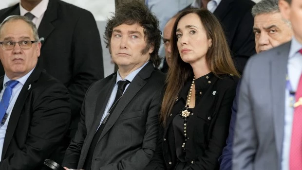 Milei y Villarruel asistieron al acto en homenaje a las víctimas del atentado en la Embajada de Israel