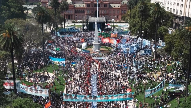 Los actos por el 24 de Marzo se focalizaron en un repudio al Gobierno