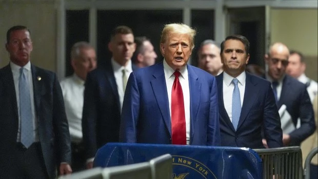Donald Trump en Nueva York fue declarado culpable de 34 delitos.
