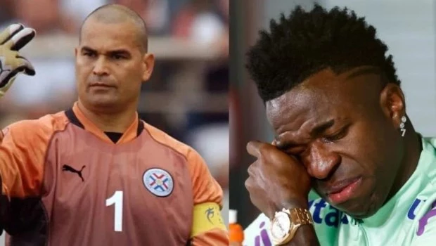 Con un comentario desagradable, Chilavert apuntó contra Vinicius