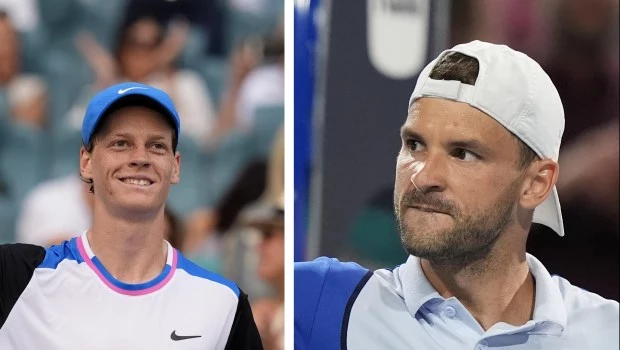 Dimitrov despidió a Zverev y se medirá en la final de Miami con Sinner, despiadado verdugo de Medvedev