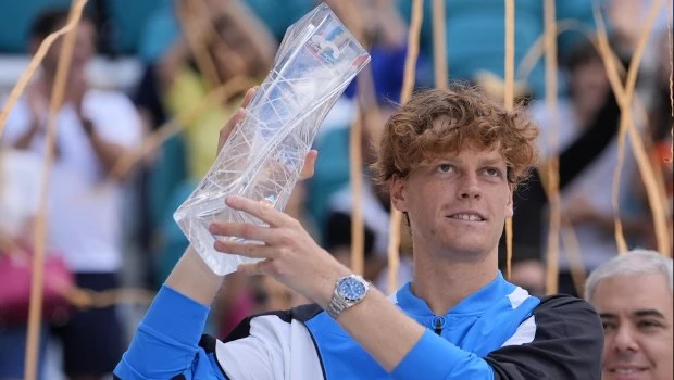 Sinner se corona por primera vez en el Master de Miami y le saca el segundo puesto en el ránking a Alcaraz