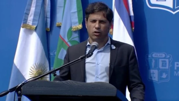 Kicillof en el acto por el Día del Veterano y de los Caídos en la Guerra de Malvinas