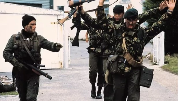 Vimos rendirse a los ingleses