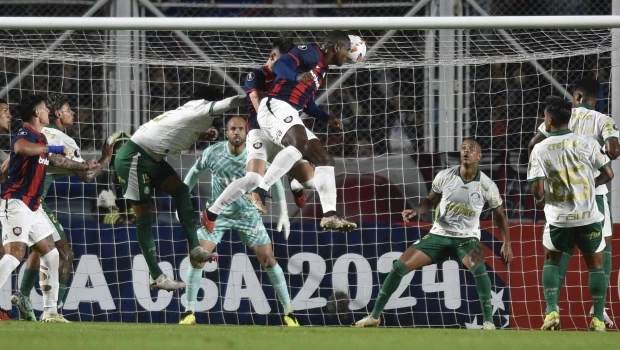 Copa Libertadores: San Lorenzo igualó con Palmeiras en el Nuevo Gasómetro