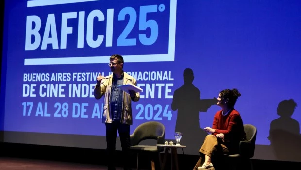 El director del Bafici, Javier Porta Fouz, y la ministra de Cultura de la Ciudad, Gabriela Ricardes, presentaron la programación de esta edición.