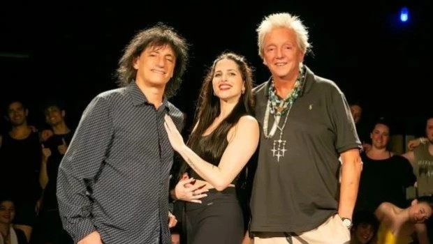 Angel Mahler, Luz Despósito y Pepe Cibrián, listos para el reestreno.