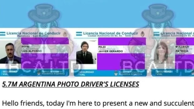 Hackers robaron datos de licencias de conducir de todo el país