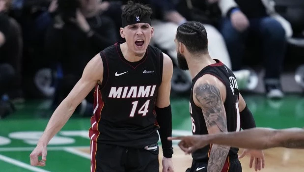 El Heat iguala la serie ante Celtics con un récord de la franquicia con 23 triples en playoffs