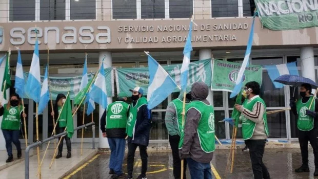 Se frenarán las exportaciones tres días por un paro en el Senasa