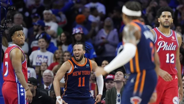 Brunson da su máximo en Playoffs: 47 puntos para que los Knicks lideren 3-1 sobre 76ers