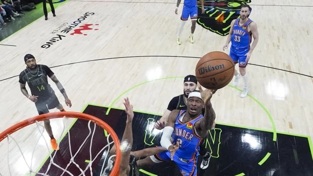 Williams y Gilgeous-Alexander guían al Thunder al triunfo sobre Pelicans y a la barrida de la serie