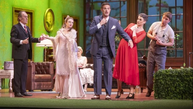 La obra de Domenico Cimarosa se presentó en carácter de estreno en las islas, a instancias de la Asociación de Amigos Canarios de la Opera.