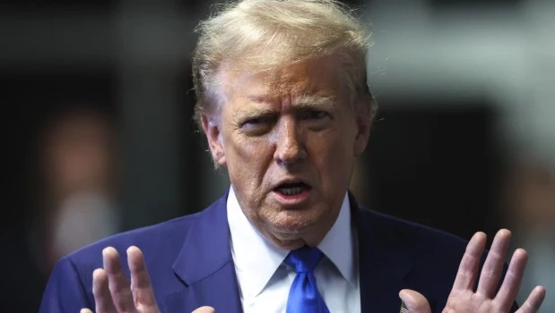 Trump acusó a Biden de dirigir una "administración de la Gestapo" 