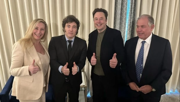 Milei volvió a reunirse con Elon Musk y también tuvo un encuentro con Infantino
