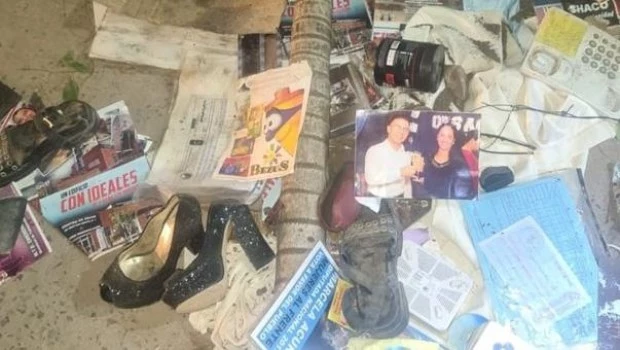 Encontraron pertenencias de César Sena y de Cecilia Strzyzowski en un basural en Chaco 