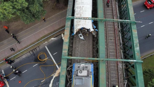 El juez Ercolini y el fiscal Rívolo intervienen por el choque de trenes en Palermo