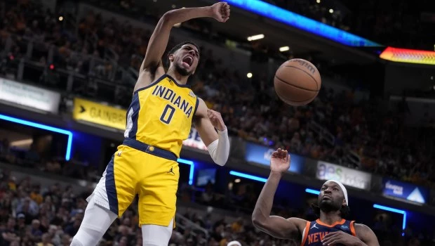 Los Pacers aprovecharon a unos Knicks debilitados y los aplastaron para igualar la serie