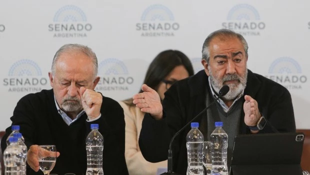 La CGT fue al Senado a criticar la ley bases, pero salió criticada
