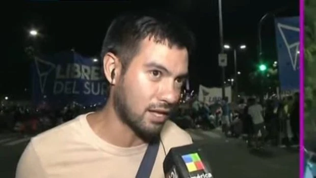 Jeremías Cantero, uno de los referentes del Polo Obrero.