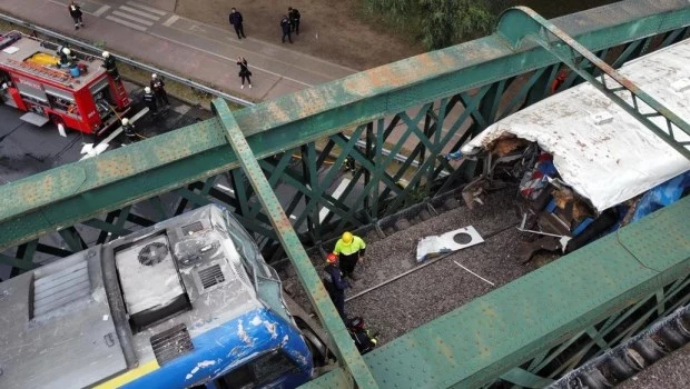 Ercolini pidió las filmaciones con rasgos fisonómicos del choque de trenes