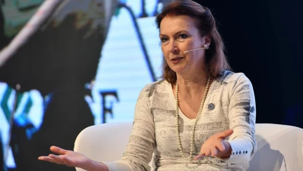 Canciller Diana Mondino.