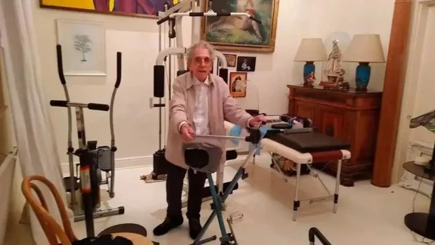 Una de las últimas fotos difundidas del reconocido actor.