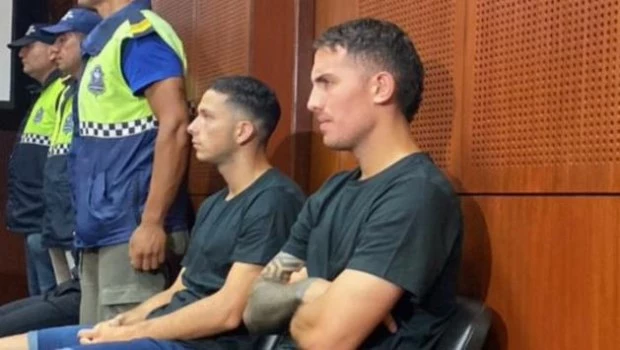 Abiel Osorio y Braian Cufré dieron su versión de los hechos en Tucumán.