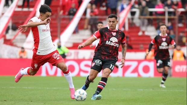 En un partido caliente, Huracán venció a Istituto en tiempo adicionado