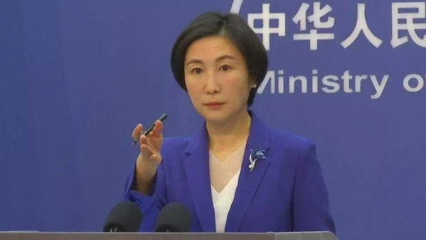 Portavoz de la Cancillería china, Mao Ning.