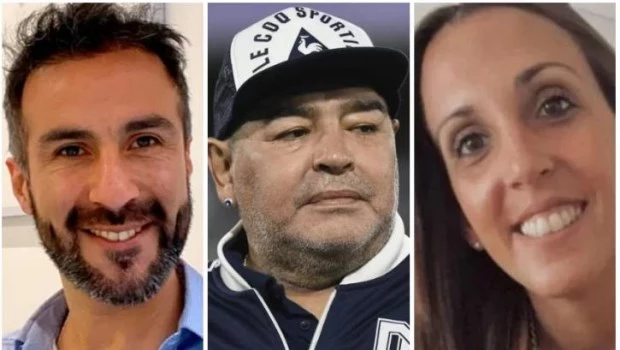 El médico Leopoldo Luque y la psiquiatra Agustina Cosachov, dos de los acusados.