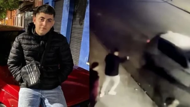 El diputado de San Juan, José Peluc pudo filmar el hecho con su celular.