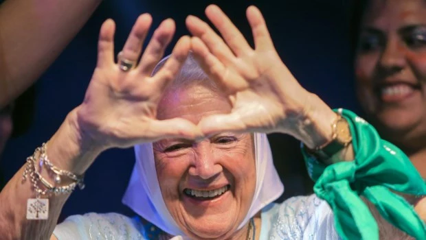 Murió Nora Cortiñas, presidenta de Madres de Plaza de Mayo Línea Fundadora