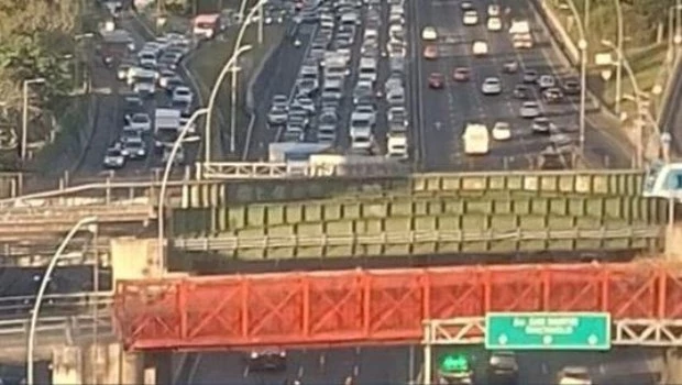 Choque y corte total en General Paz