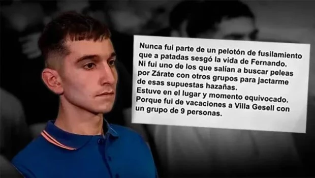 Los homicidas de Báez Sosa siguen rompiendo su unidad: Benicelli acuso a Thomsen de liderar un "pelotón de fusilamiento"
