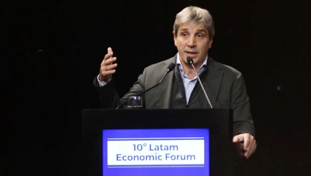 "Lo peor del ajuste ya pasó", dijo Caputo y les prometió a los empresarios que el Gobierno "no los va a defraudar"