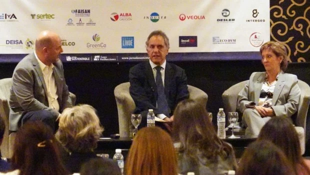 Scioli: “Tenemos que promover la producción y el trabajo en armonía con el ambiente”