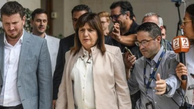 Ministra de Seguridad, Patricia Bullrich.