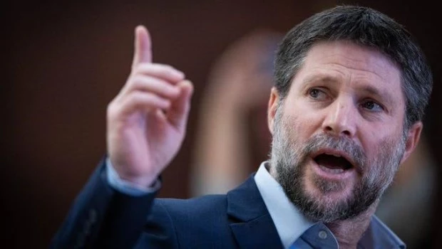 El ministro de Finanzas israelí, el colono y extremista Bezalel Smotrich.