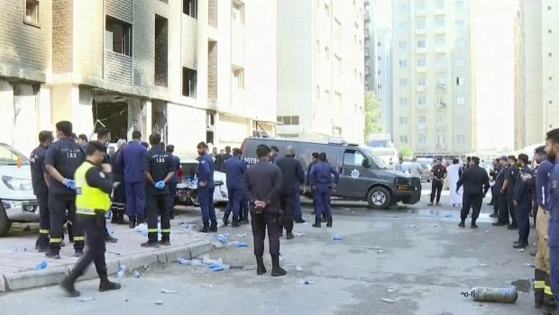 Un incendio en un edificio residencial para trabajadores deja al menos 41 muertos en Kuwait