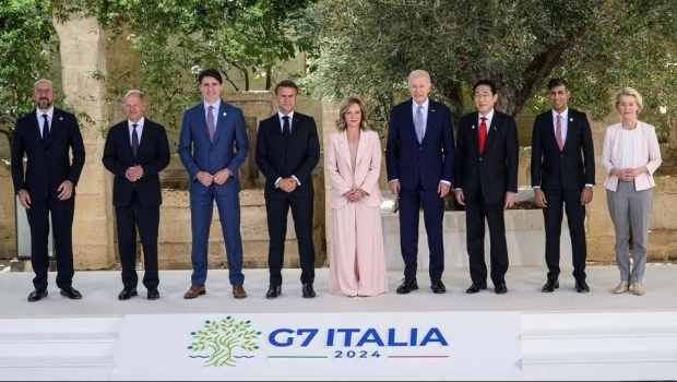 El G7 le prestará a Ucrania 50.000 millones de dólares con activos rusos congelados