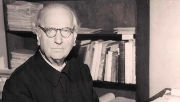 El padre Guillermo Furlong (1889-1974) desarrolló una vasta tarea como historiador.