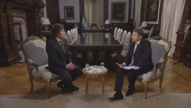 El primer mandatario le concedió una entrevista al periodista Jonatan Viale para el canal TN.