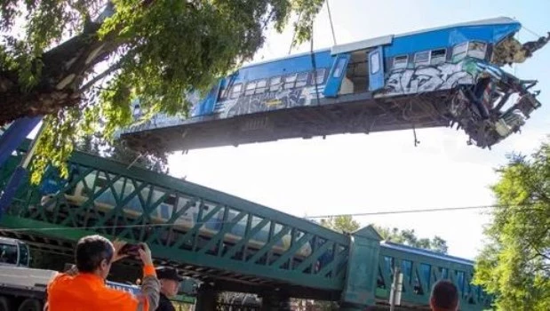 Comenzaron las obras sobre el puente de Figueroa Alcorta para la vuelta del tren San Martín a Retiro