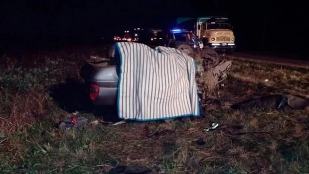 Cuatro personas perdieron la vida en un choque frontal cerca de Concepción del Uruguay