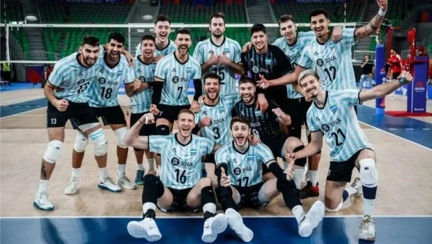 La selección argentina de vóley clasificó a los Juegos Olímpico
