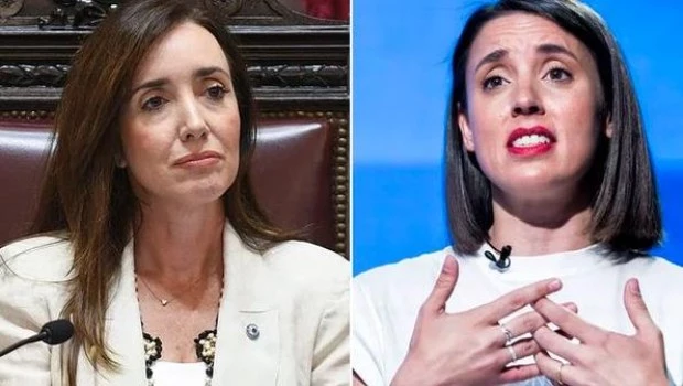 Victoria Villarruel e Irene Montero
