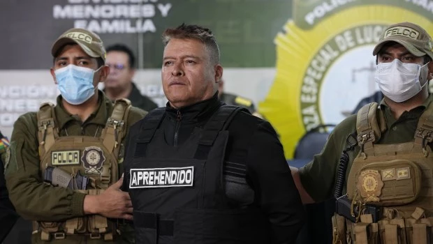 Juan José Zuñiga, el jefe militar detenido que encabezó el alzamiento del miércoles.